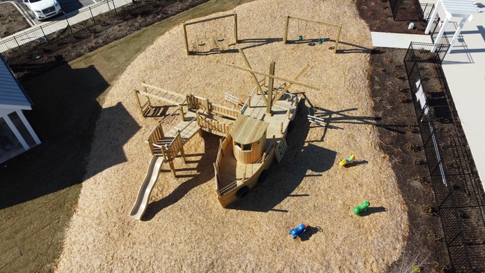 Commercial Shrimp Boat Playground